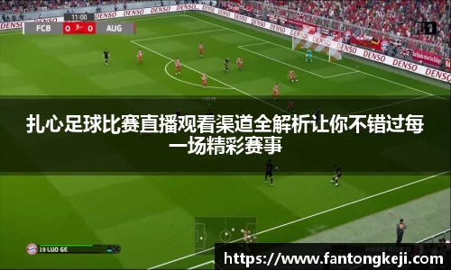 扎心足球比赛直播观看渠道全解析让你不错过每一场精彩赛事